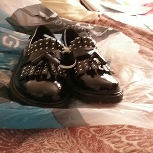 Girls' Italian leather shoes